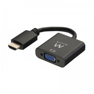 Adaptador Ewent EW9864 HDMI para VGA com Áudio 15cm